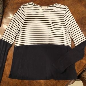 NWT ANTHROPOLOGIE ERI+ALI L/S TOP